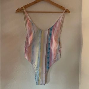 Zaful rainbow bikini